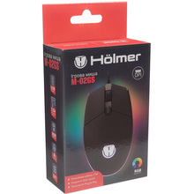 Мышь HOLMER M-02GS Black/Silver