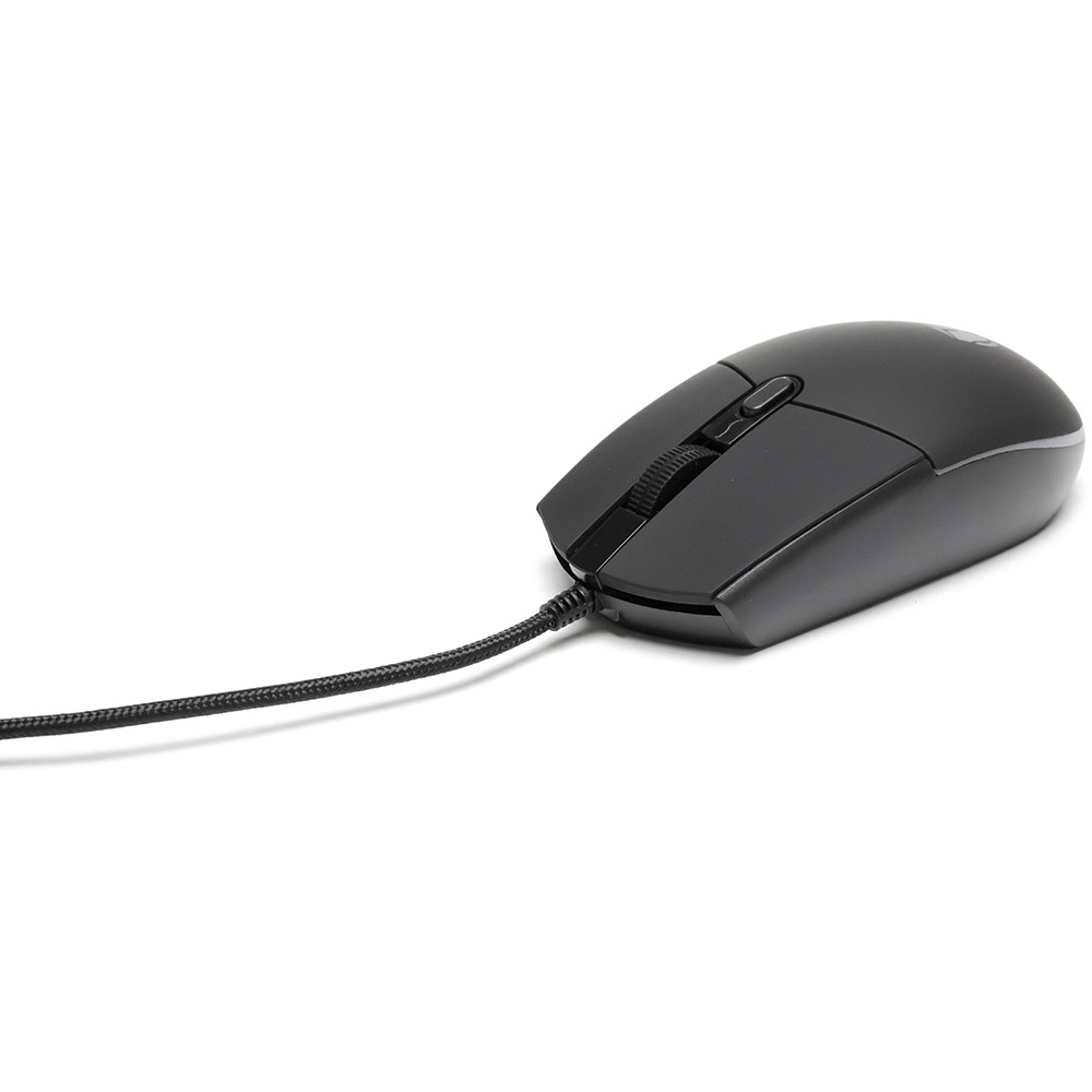 Фото 15 Мышь HOLMER M-02GS Black/Silver