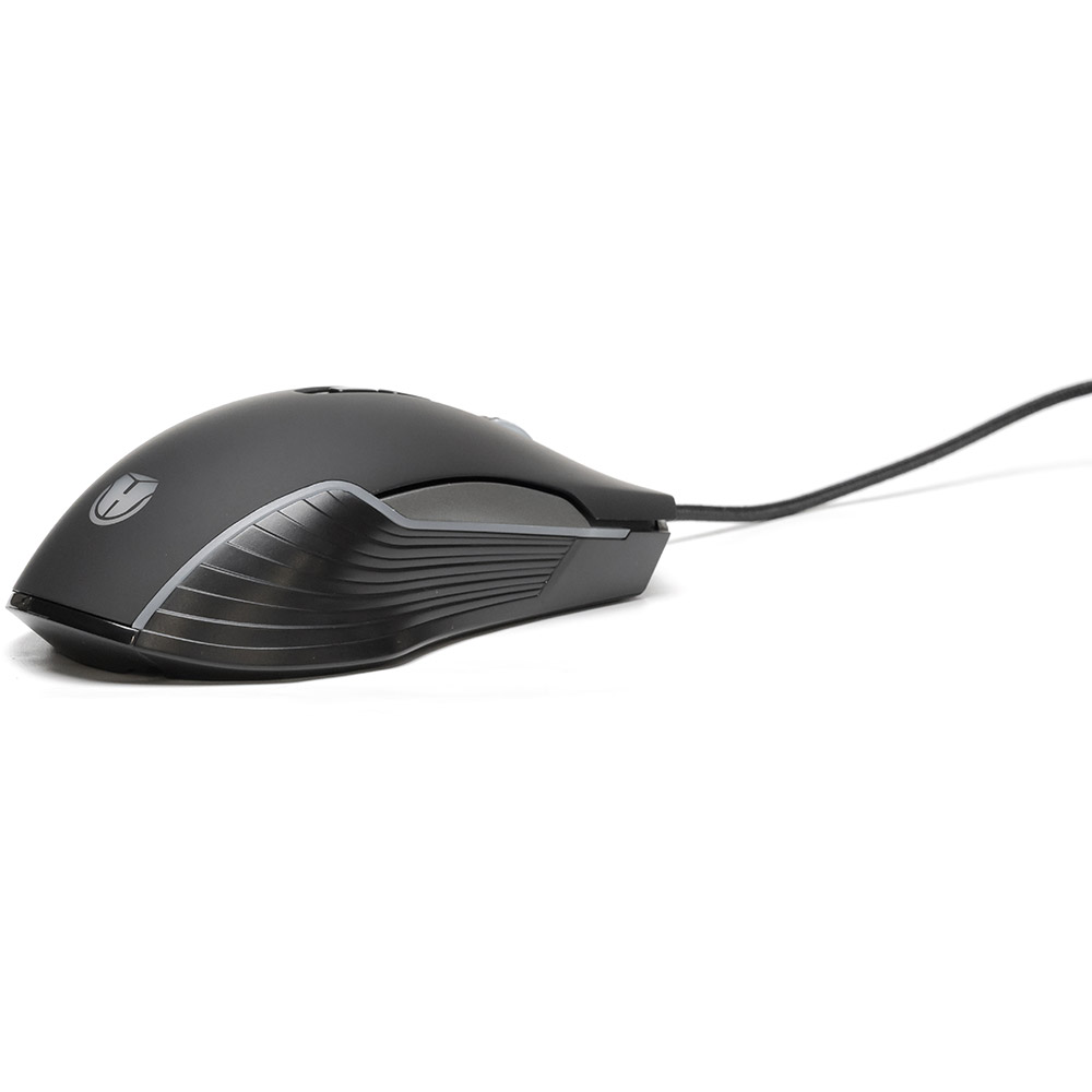 Огляд Миша HOLMER M-03GS Black/Silver