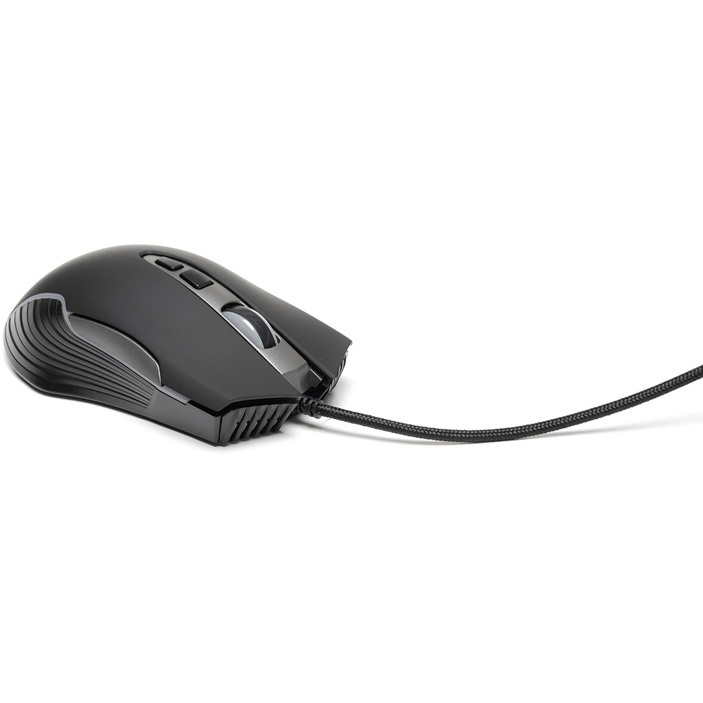 Зображення Миша HOLMER M-03GS Black/Silver