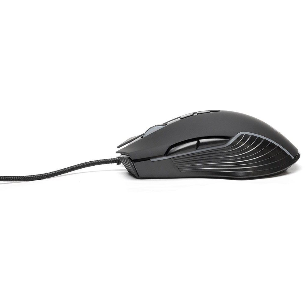 Миша HOLMER M-03GS Black/Silver Дротове підключення USB