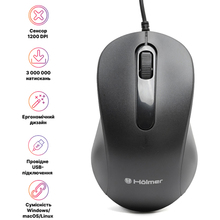 Мышь HOLMER M-01OF Black