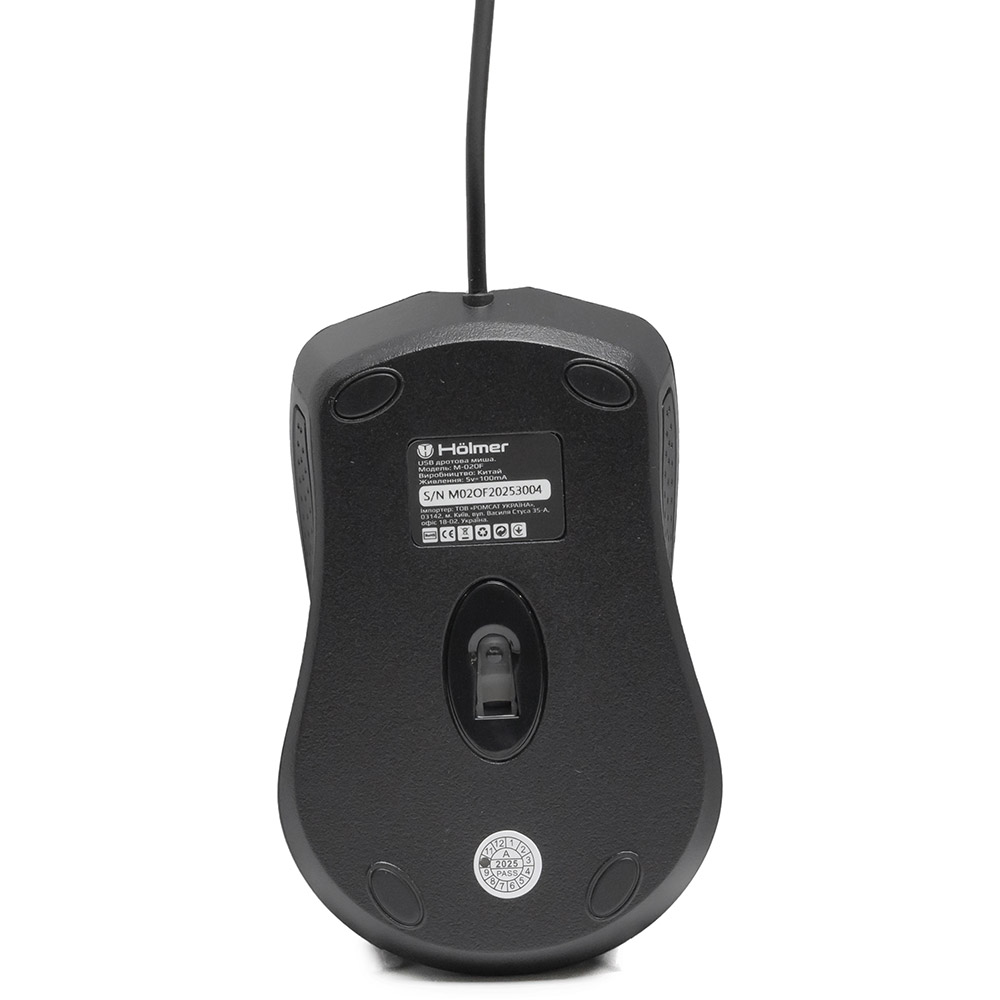 В Україні Миша HOLMER M-02OF Black