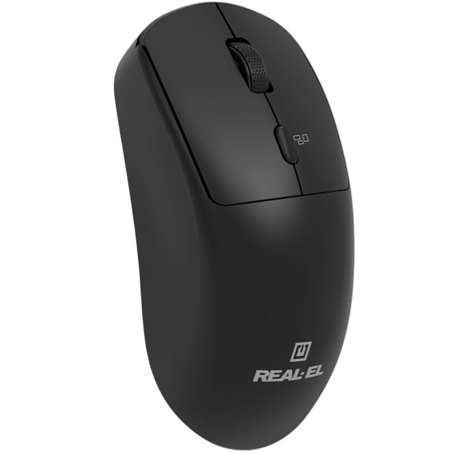Миша REAL EL RM-317W Black (EL123200052) Тип сенсора оптичний