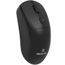 Миша REAL EL RM-317W Black (EL123200052)