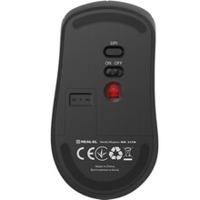 Миша REAL EL RM-317W Black (EL123200052)