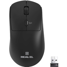 Миша REAL EL RM-317W Black (EL123200052)