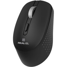 Миша REAL EL RM-380W Black (EL123200057)