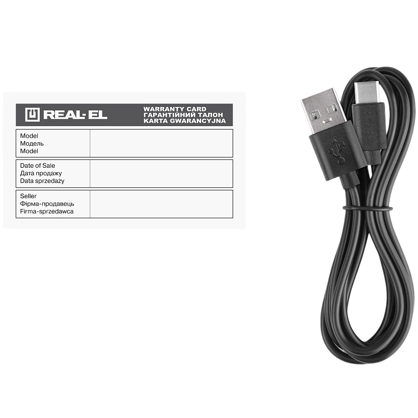 Огляд Миша REAL EL RM-380W Black (EL123200057)