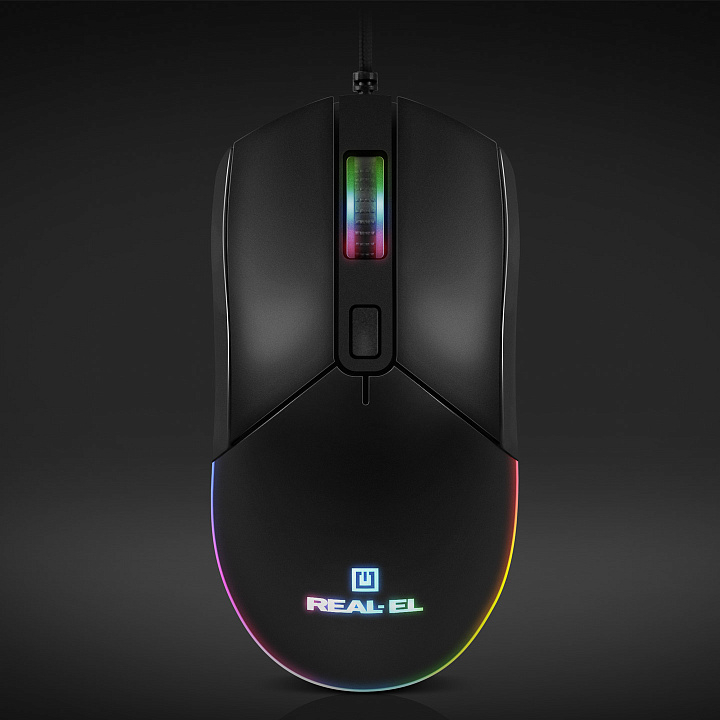 В інтернет магазині Миша REAL EL RM-515 Black