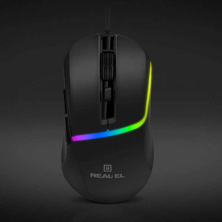 В Україні Миша REAL EL RM-530 Black (EL123200053)