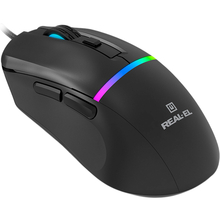 Миша REAL EL RM-530 Black (EL123200053)