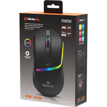 Миша REAL EL RM-530 Black (EL123200053)