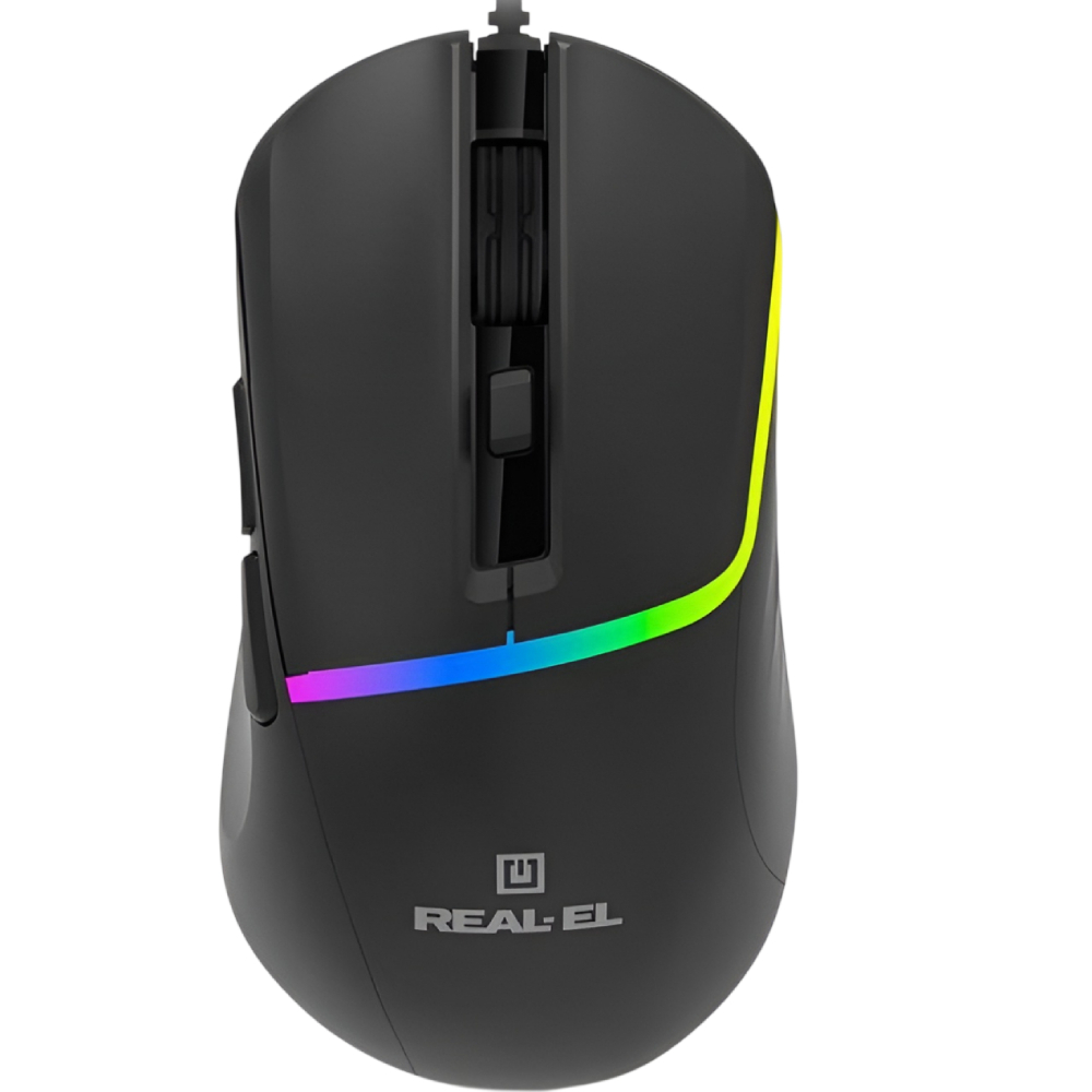 Миша REAL EL RM-530 Black (EL123200053)