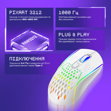 Мышь PROOVE GAMING Buzz white (WMBU00022402)