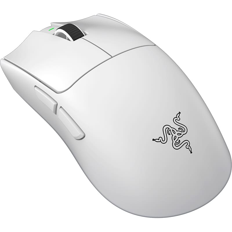 Миша RAZER Viper V4 PRO Wireless White (RZ01-05630200-R3G1) Комплектація Кабель USB Type A – USB Type C; Razer HyperSpeed Wireless Gen-2 dongle; Razer Mouse Grip Tape; Документація