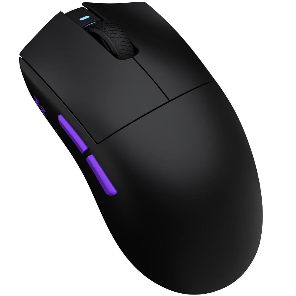 Зовнішній вигляд Миша HATOR Hellyberry HM47 wireless Black-Violet (HM47_black_violet)
