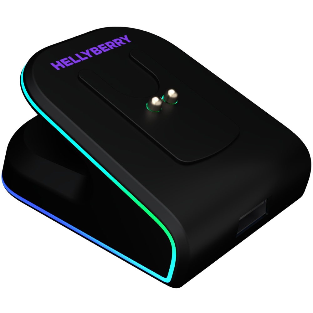 Замовити Миша HATOR Hellyberry HM47 wireless Black-Violet (HM47_black_violet)