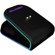 Миша HATOR Hellyberry HM47 wireless Black-Violet (HM47_black_violet)