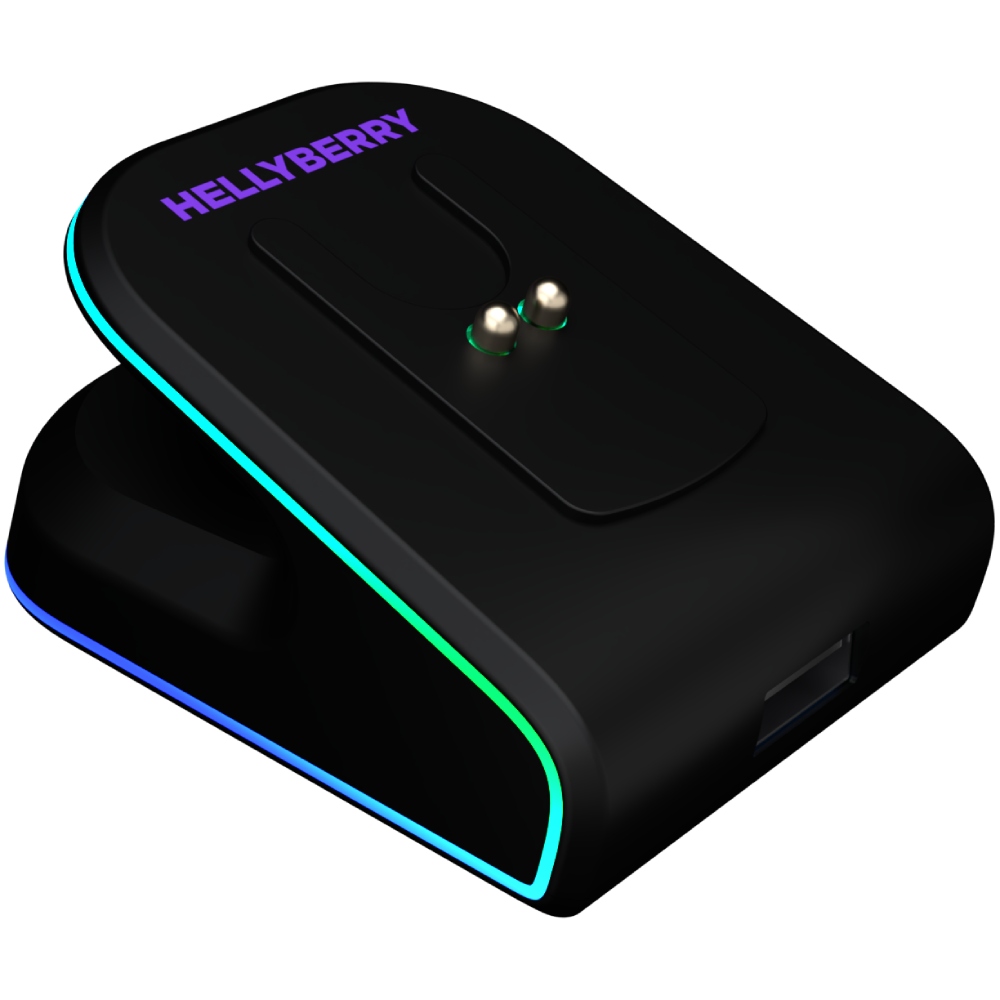 Замовити Миша HATOR Hellyberry HM47 PRO бездротовий Black-Violet gradient (HM47PRO_black_violet)