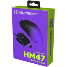 Миша HATOR Hellyberry HM47 PRO бездротовий Black-Violet gradient (HM47PRO_black_violet)