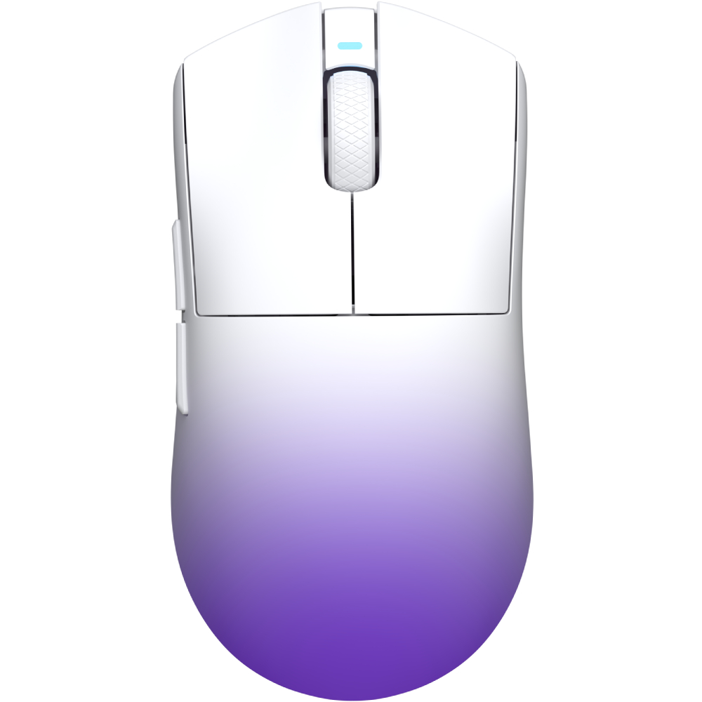 Миша HATOR Hellyberry HM47 PRO бездротовий White-Violet gradient (HM47PRO_white_violet) Комплектація Миша, 2.4 ГГц адаптер, магнітна зарядна док-станція, кабель USB - USB Type-C, змінні ролики, посібник користувача