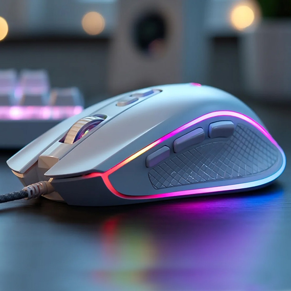 Зображення Миша MODECOM Volcano Veles White (M-MC-VELES-200)