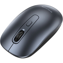 Мышь BOROFONE BG13 Winner 2.4G business wireless Black Metal Gray (6941991109997)