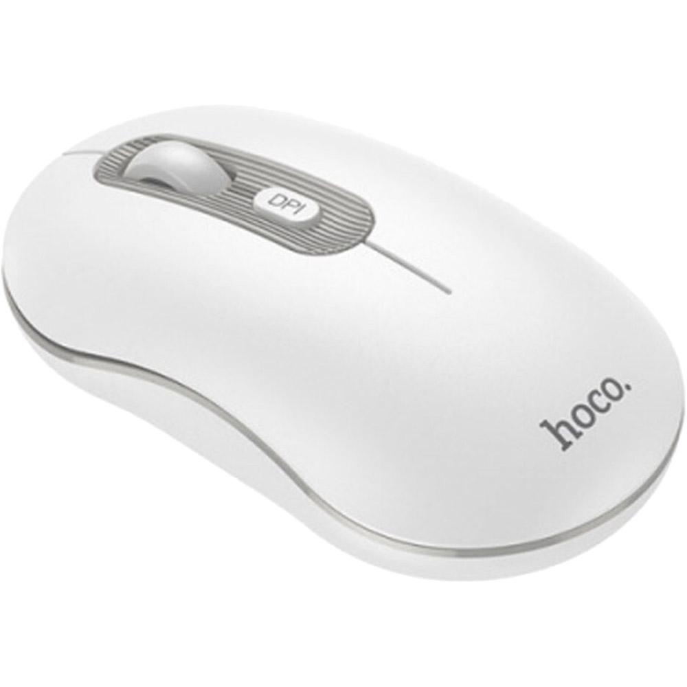 Мышь HOCO GM21 Platinum 2.4G business wireless White Gray (6931474790958) Тип подключения беспроводное