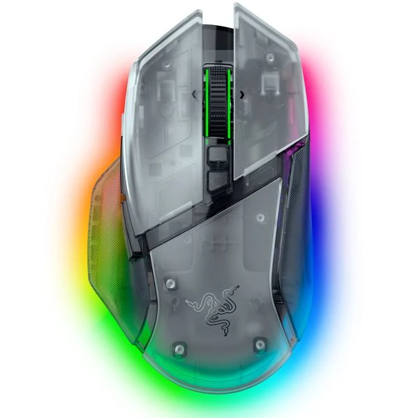 マウス・トラックボール Razer Basilisk V3 Pro RZ01-04620100-R3A1 Мышь RAZER Basilisk V3 PRO Wireless Phantom White (RZ01-05240400