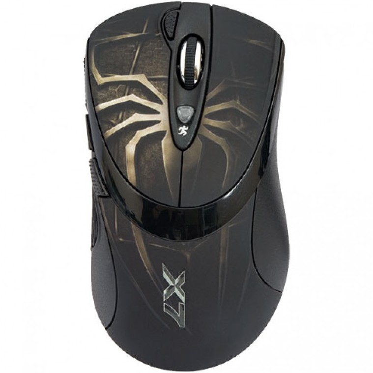 

Мышь A4TECH XL-747H, XL-747H Павук, USB, brown