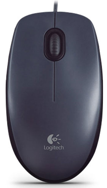 Мышь LOGITECH M90, USB Black