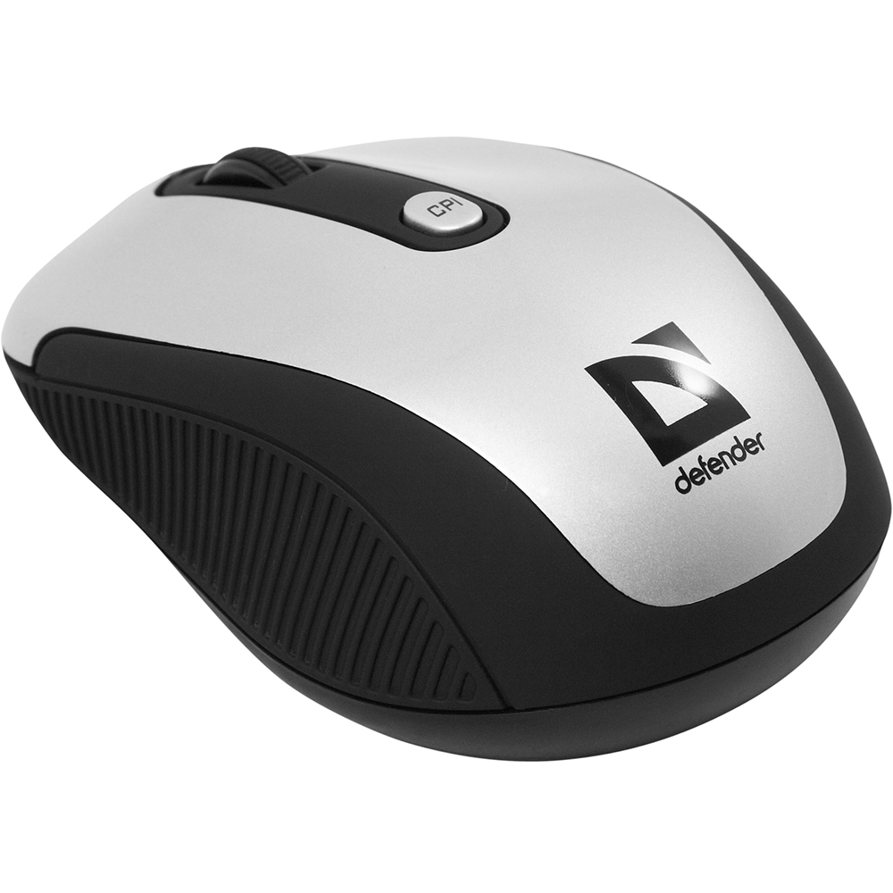 Мышь DEFENDER Optimum MS-125 Nano Gray (52125) Беспроводное подключение RF