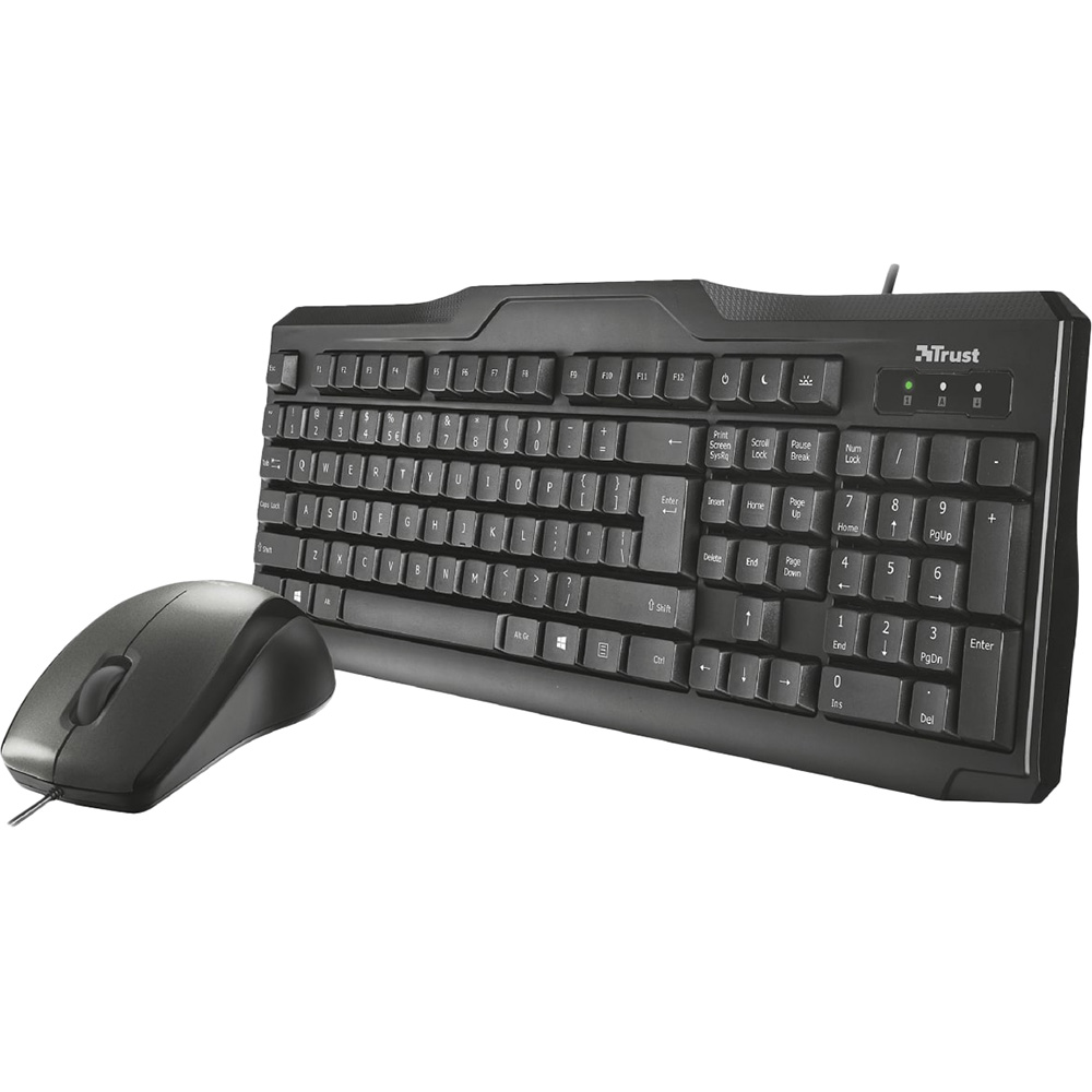 Комплект TRUST Classicline Wired Keyboard and Mouse (21909) Комплектація клавіатура+миша