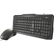 Комплект TRUST Classicline Wired Keyboard and Mouse (21909)