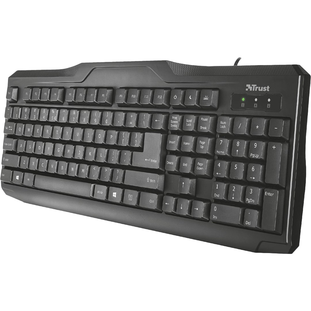 Комплект TRUST Classicline Wired Keyboard and Mouse (21909) Конструкція механічна