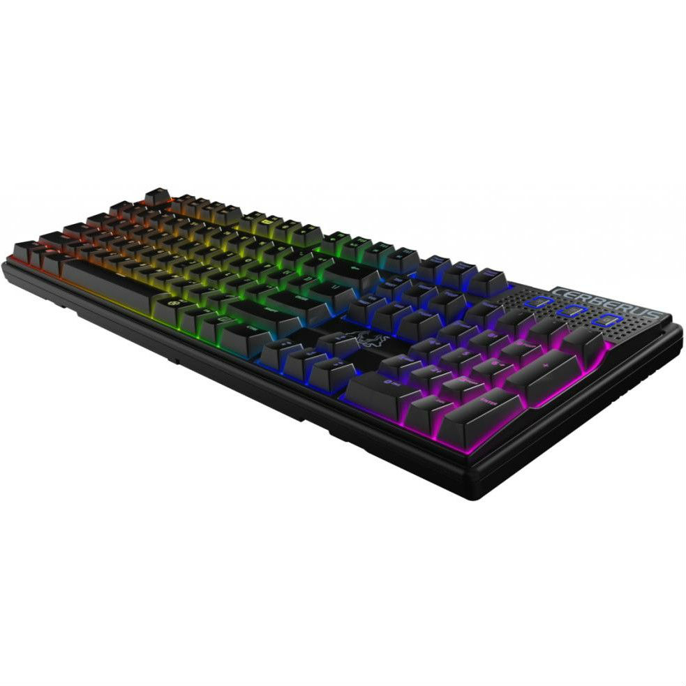 Клавіатура ASUS Cerberus Mech RGB Brown (90YH0192-B2QA00) Клас ігрова