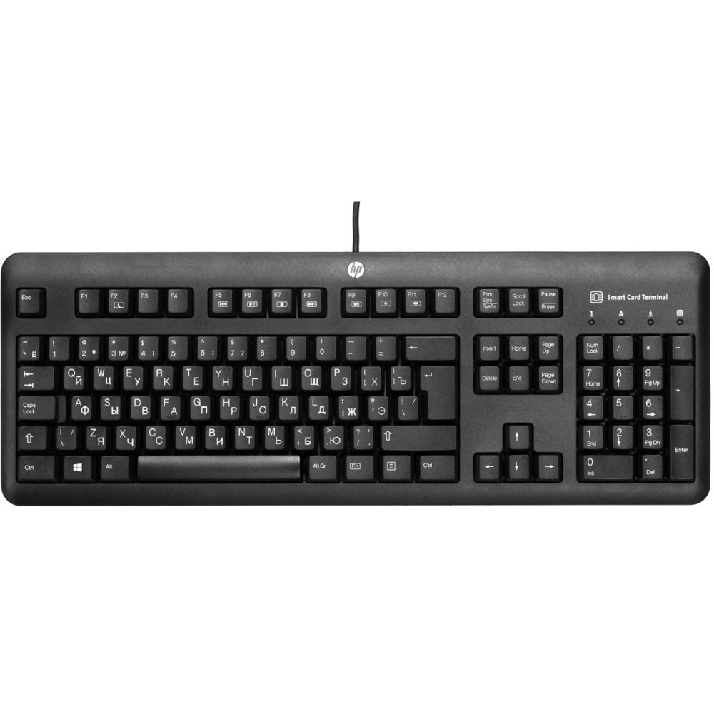 Клавіатура HP USB SmartCard CCID Keyboard (E6D77AA)