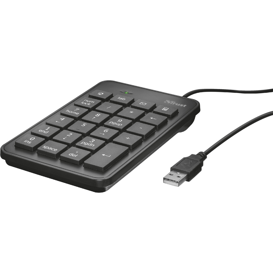 Клавиатура TRUST Xalas USb numeric keypad (22221) Класс цифровой блок