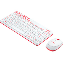 Комплект LOGITECH MK240 Nano white (920-008212)