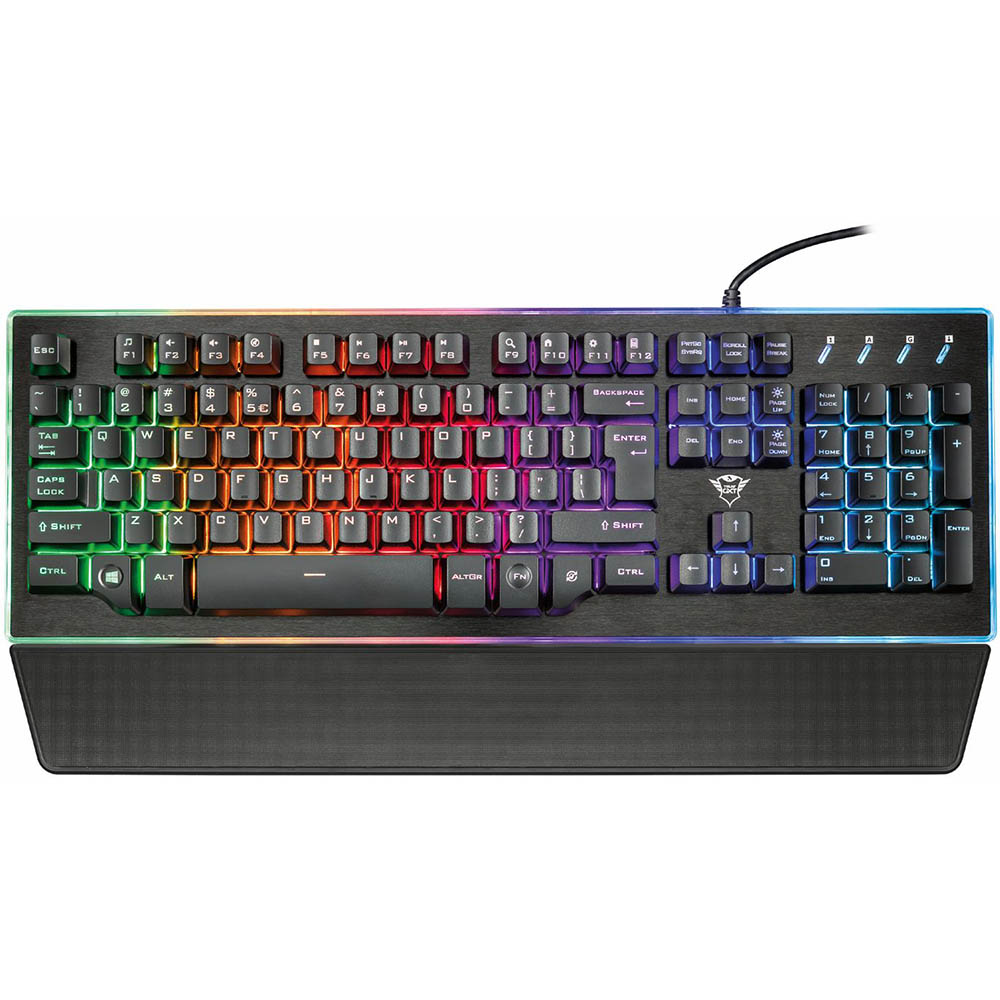 

Клавиатура TRUST GXT 860 Thura Semi-mech keyboard (22416), GXT 860 Thura Semi-mech keyboard