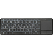 Клавіатура TRUST Theza Wireless Keyboard with touchpad (22350)