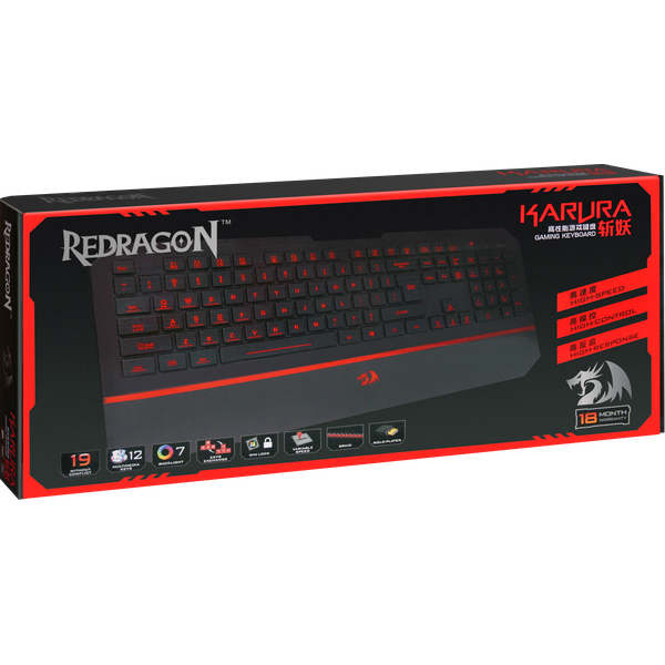 Клавиатура DEFENDER Redragon Karura (70248) Класс игровая