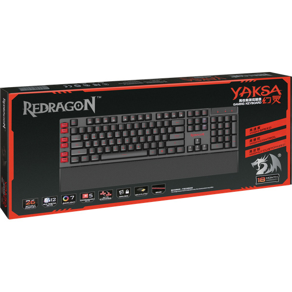 Внешний вид Клавиатура Redragon Yaksa (70391)