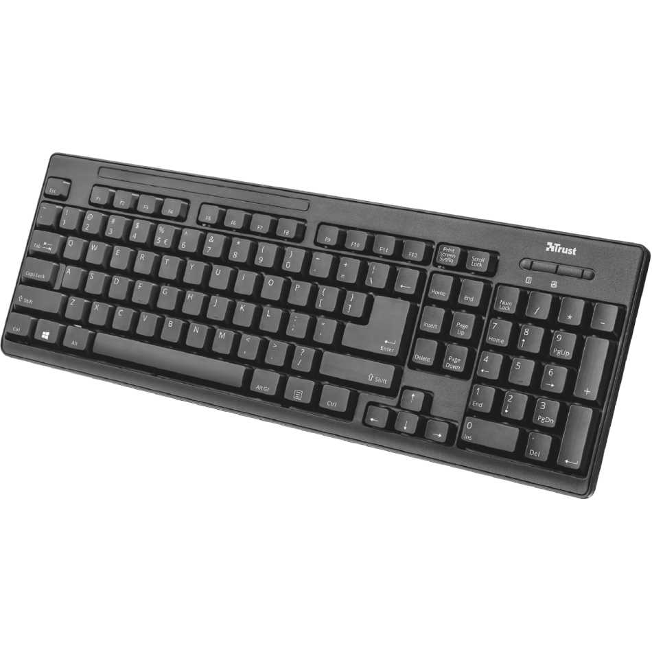 Зовнішній вигляд Комплект TRUST Ziva wireless keyboard and mouse (22666)