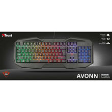 Клавіатура TRUST GXT 830-RW Avonn Gaming Keyboard (22511)