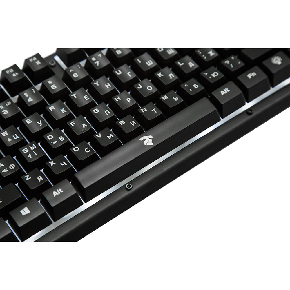 Клавіатура 2E Ares KG 110 USB Black (2E-KG110UB) Конструкція мембранна