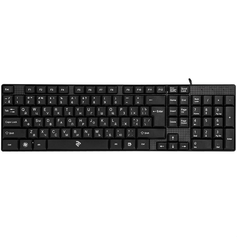 

Клавиатура 2E KS 106 USB Black (2E-KS106UB), 2E KS 106 USB Black