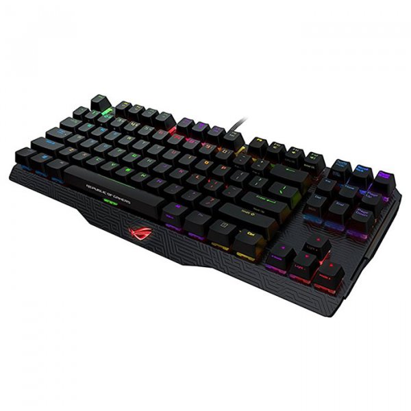 Клавиатура ASUS ROG Claymore CORE USB MX Cherry Red UKR (90MP00I0-B0EA00) Класс игровая