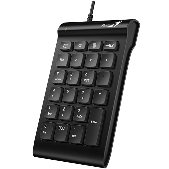 Цифровой блок GENIUS Numpad i130 USB Black (31300003400) Подключение проводное